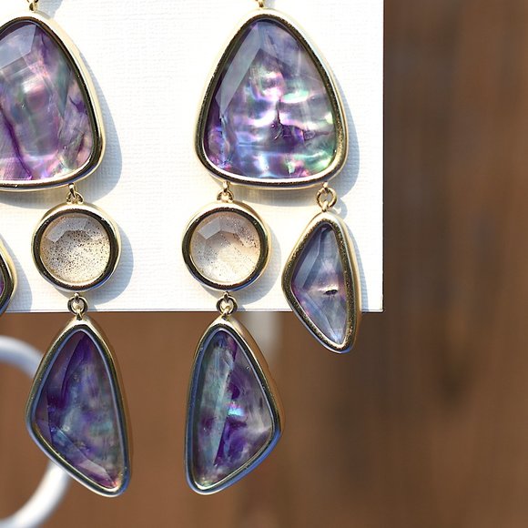 Kendra Scott | Margot Statement Earrings (L.A.) - Picture 2 of 5